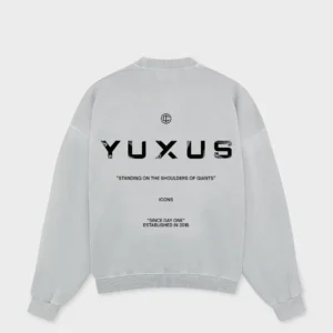 Yuxus Glacier Icons Crewneck