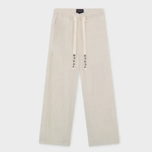 Yuxus Tawny Linen Pants