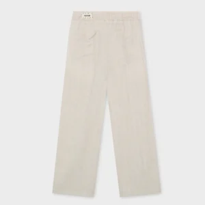 Yuxus Tawny Linen Pants back